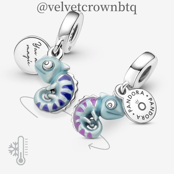 Pandora Colour-changing Chameleon Dangle Charm - Picture 2 of 5